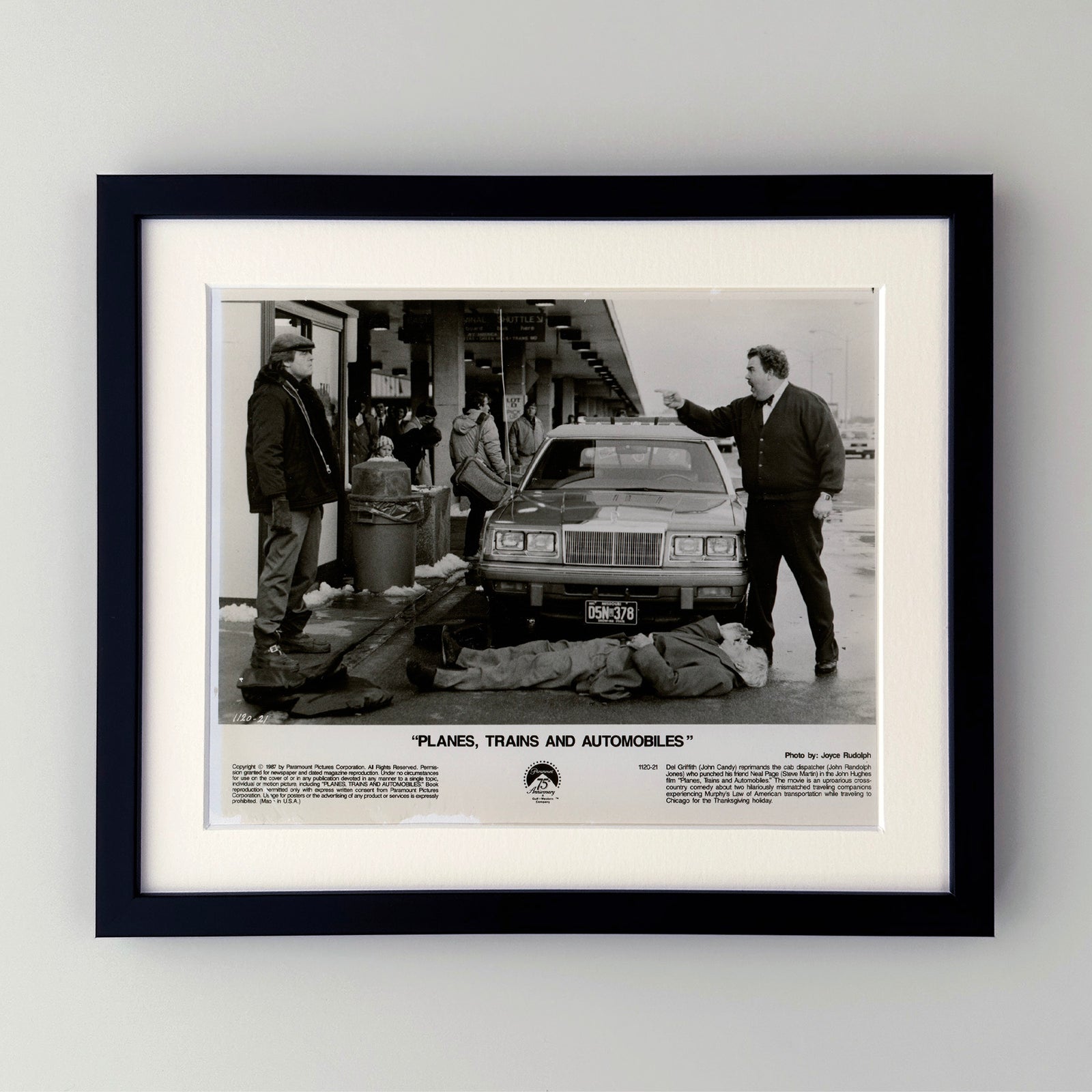 Planes Trains and Automobiles (1987) Film Movie Press Publicity Still Framed