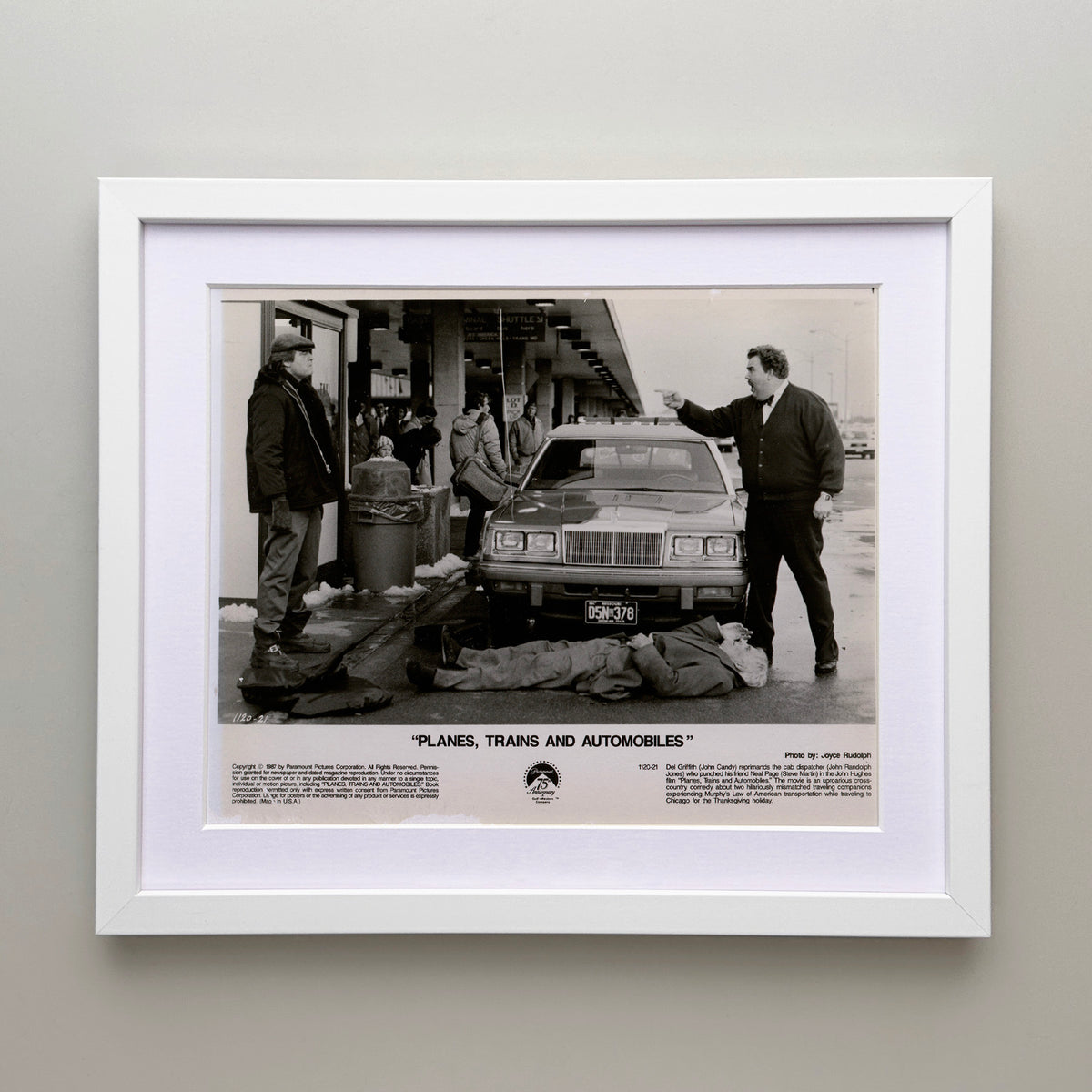 Planes Trains and Automobiles (1987) Film Movie Press Publicity Still Framed