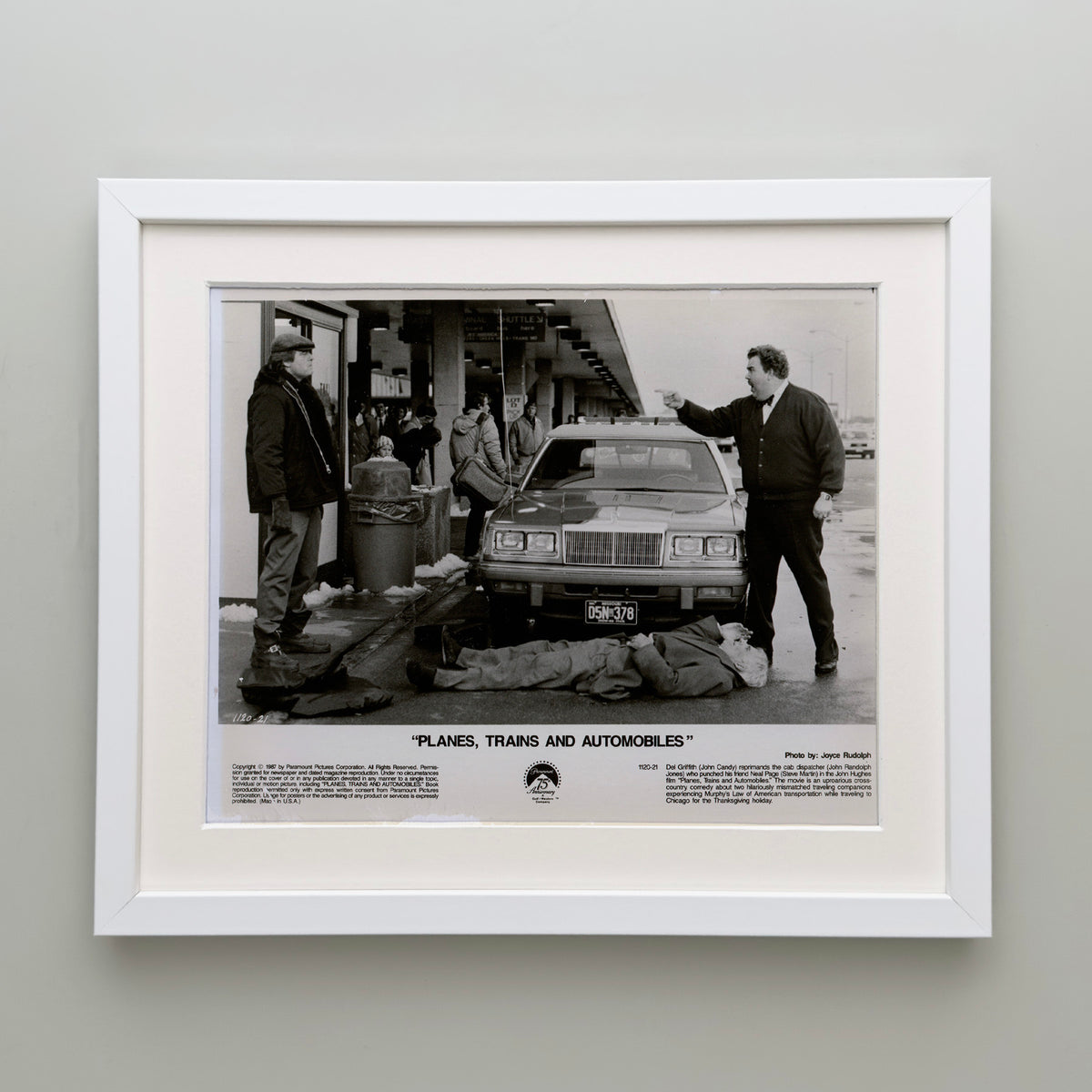 Planes Trains and Automobiles (1987) Film Movie Press Publicity Still Framed