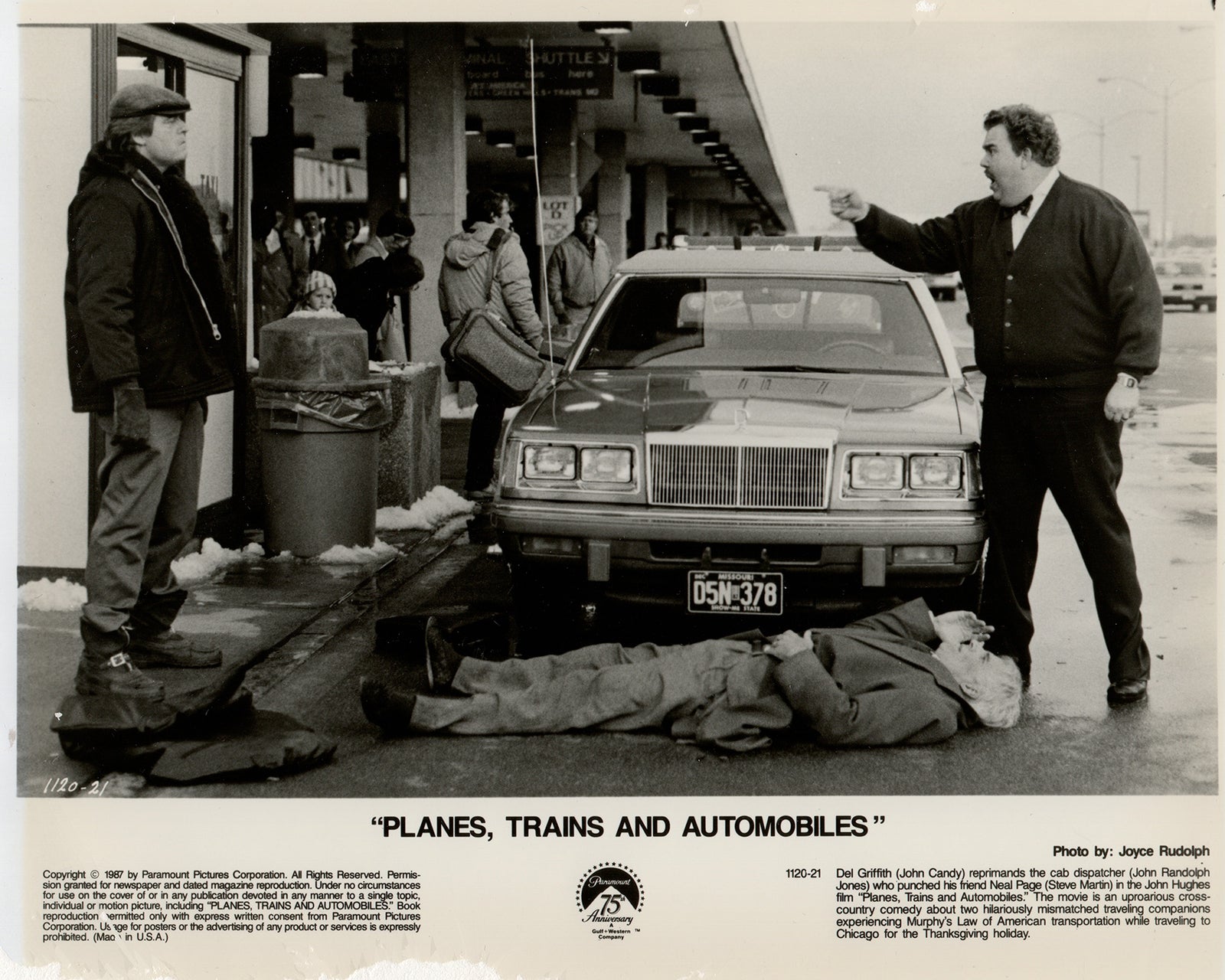 Planes Trains and Automobiles (1987) Film Movie Press Publicity Still Framed