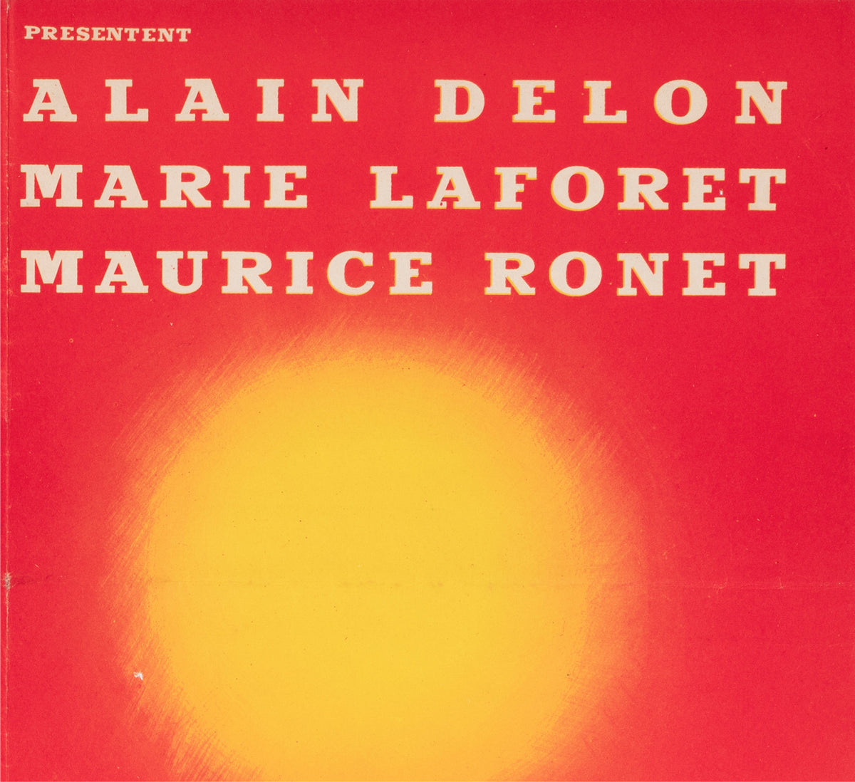 plein soleil purple moon 1960 french moyenne film movie poster jean mascii - detail