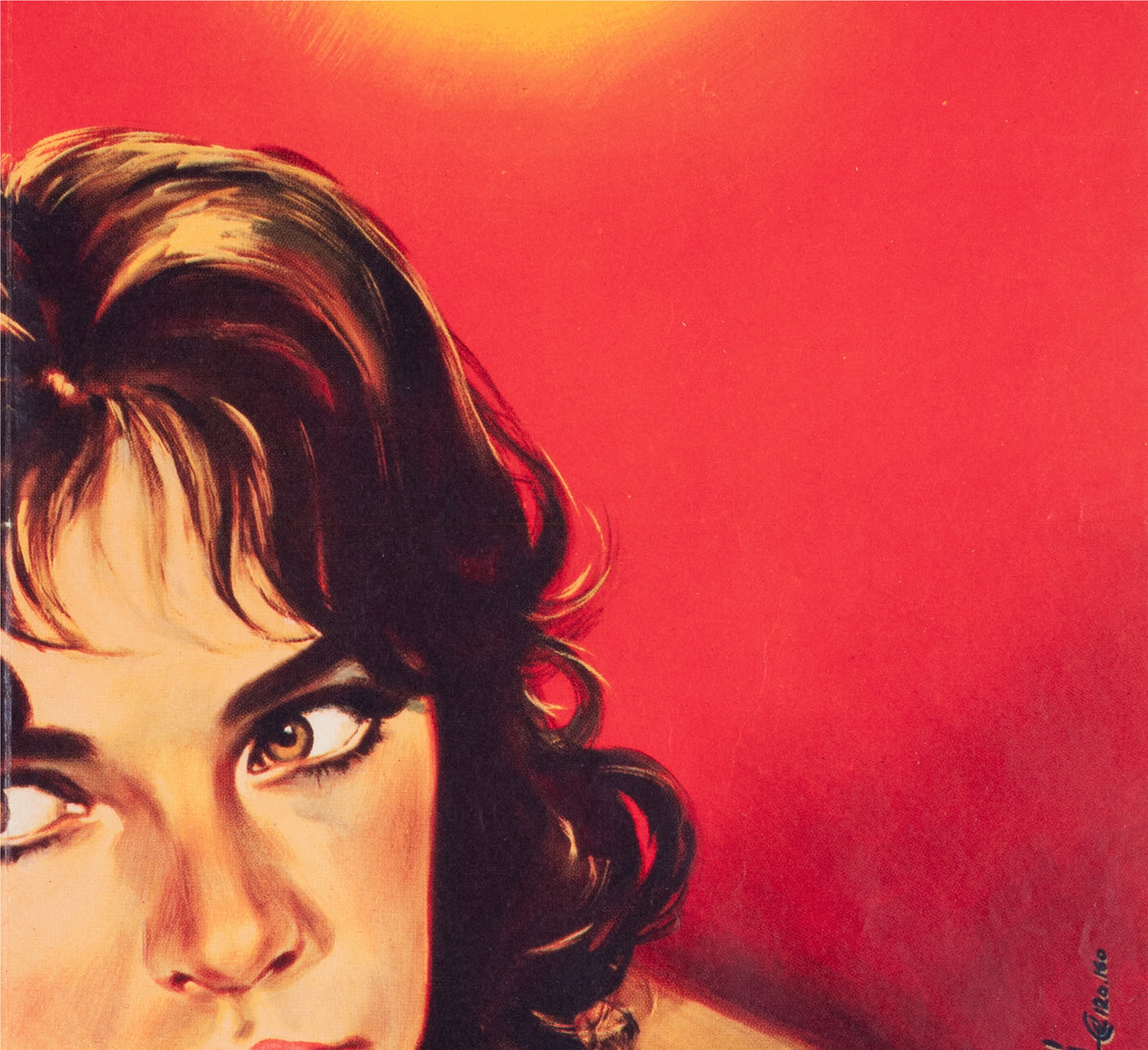 plein soleil purple moon 1960 french moyenne film movie poster jean mascii - detail