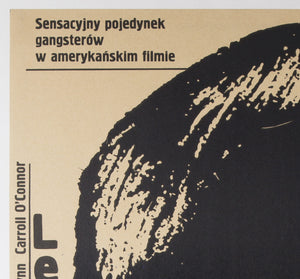 Point Blank 1970 Polish A1 Film Movie Poster Bronislaw Zelek - detail