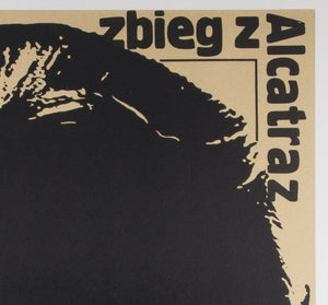 Point Blank 1970 Polish A1 Film Movie Poster Bronislaw Zelek - detail