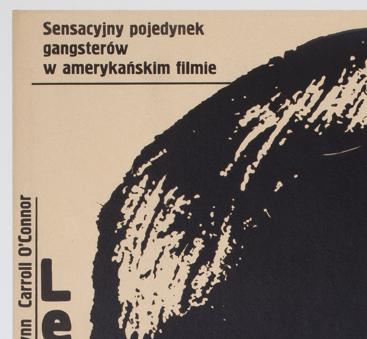 Point Blank 1970 Polish A1 Film Movie Poster, Bronislaw Zelek - detail