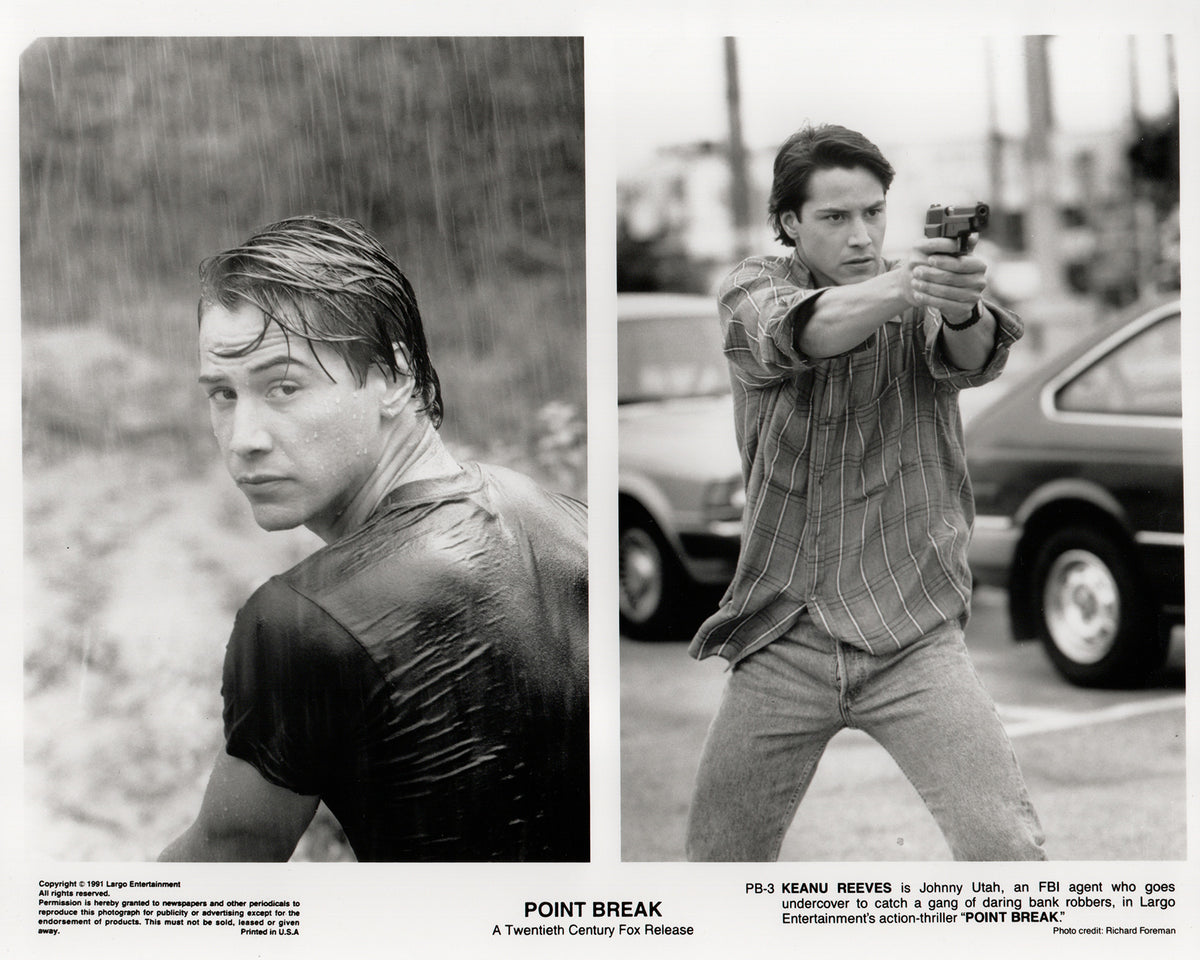 Point Break 1991 Film Movie Press Publicity Still Framed