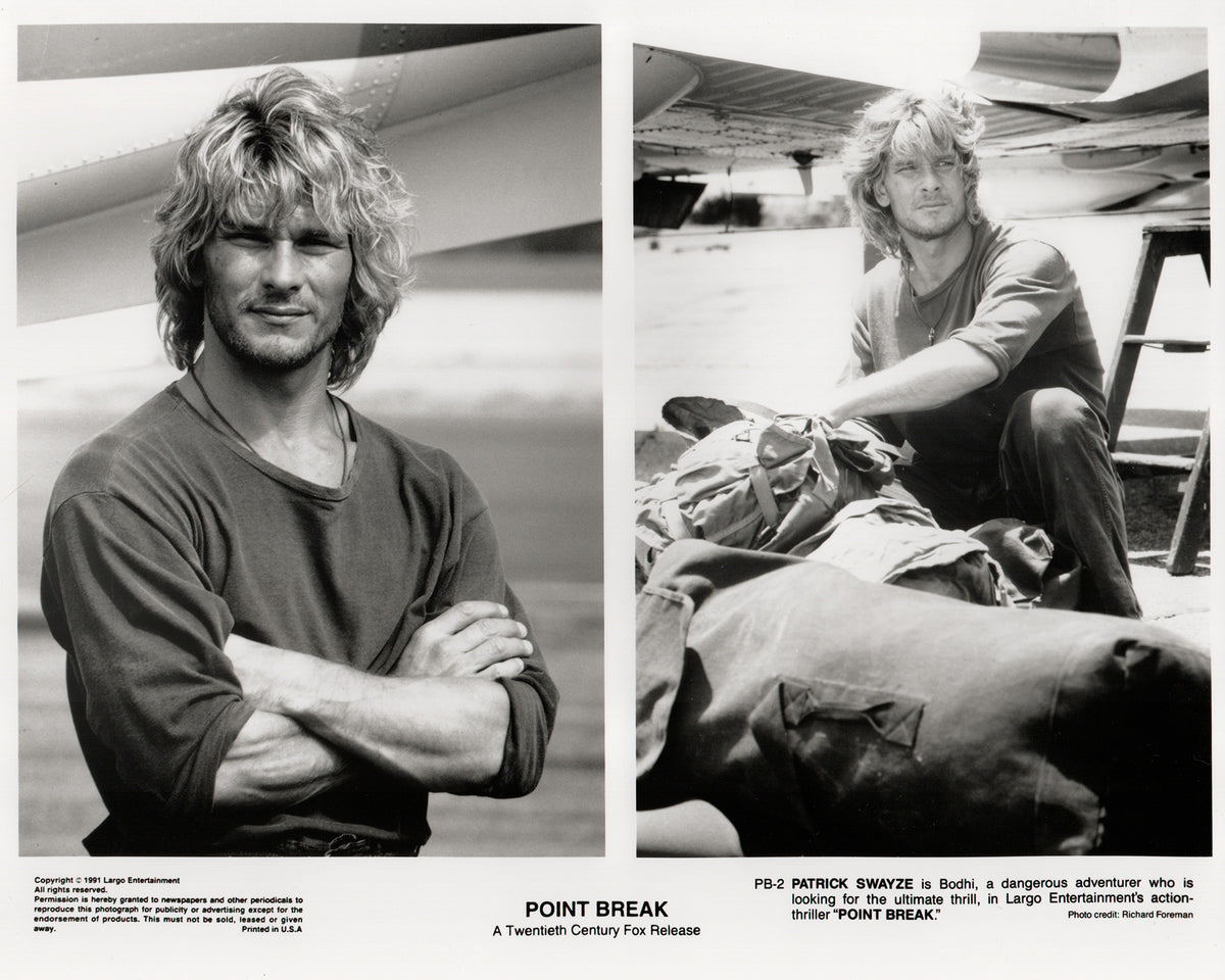 Point Break 1991 Film Movie Press Publicity Still Framed