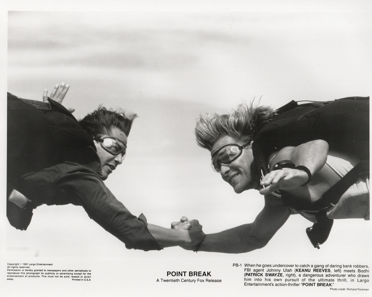 Point Break 1991 Film Movie Press Publicity Still Framed