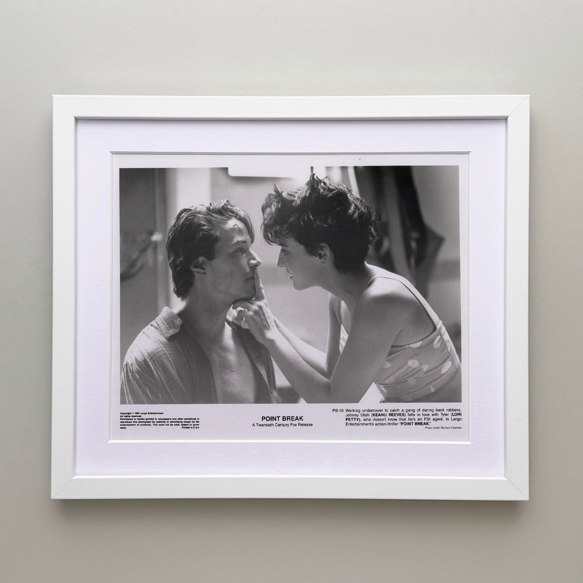 Point Break 1991 Film Movie Press Publicity Still Framed