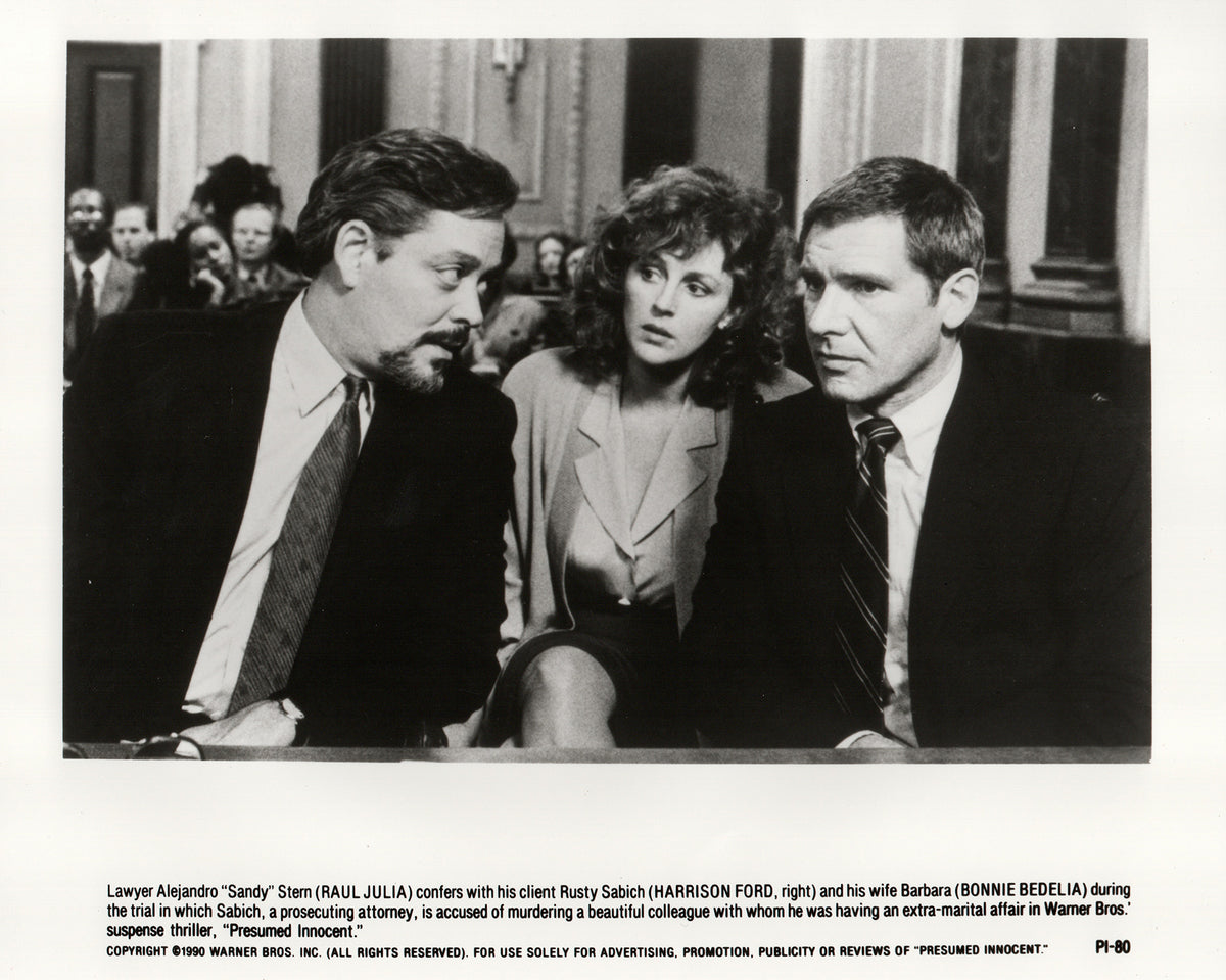 Presumed Innocent 1990 Film Movie Press Publicity Still Framed