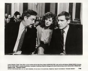 Presumed Innocent 1990 Film Movie Press Publicity Still Framed