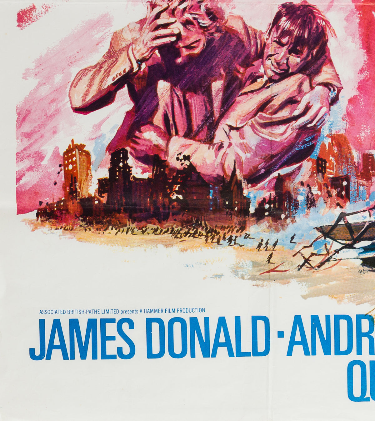 Quatermass and the Pit 1967 UK Quad Film Poster, Tom Chantrell