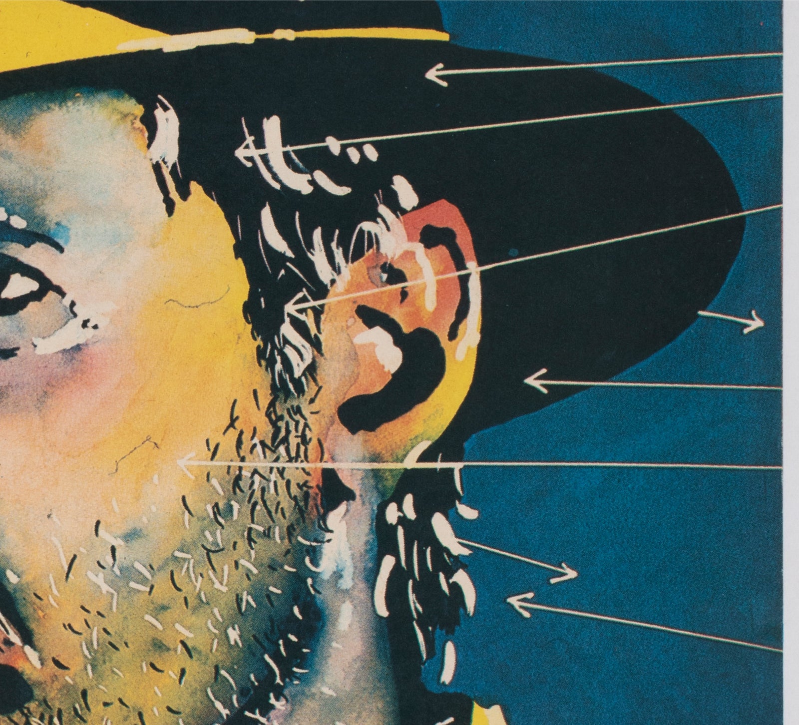 Raiders of the Lost Ark 1983 Polish Film Poster, Miroslaw Lakomski