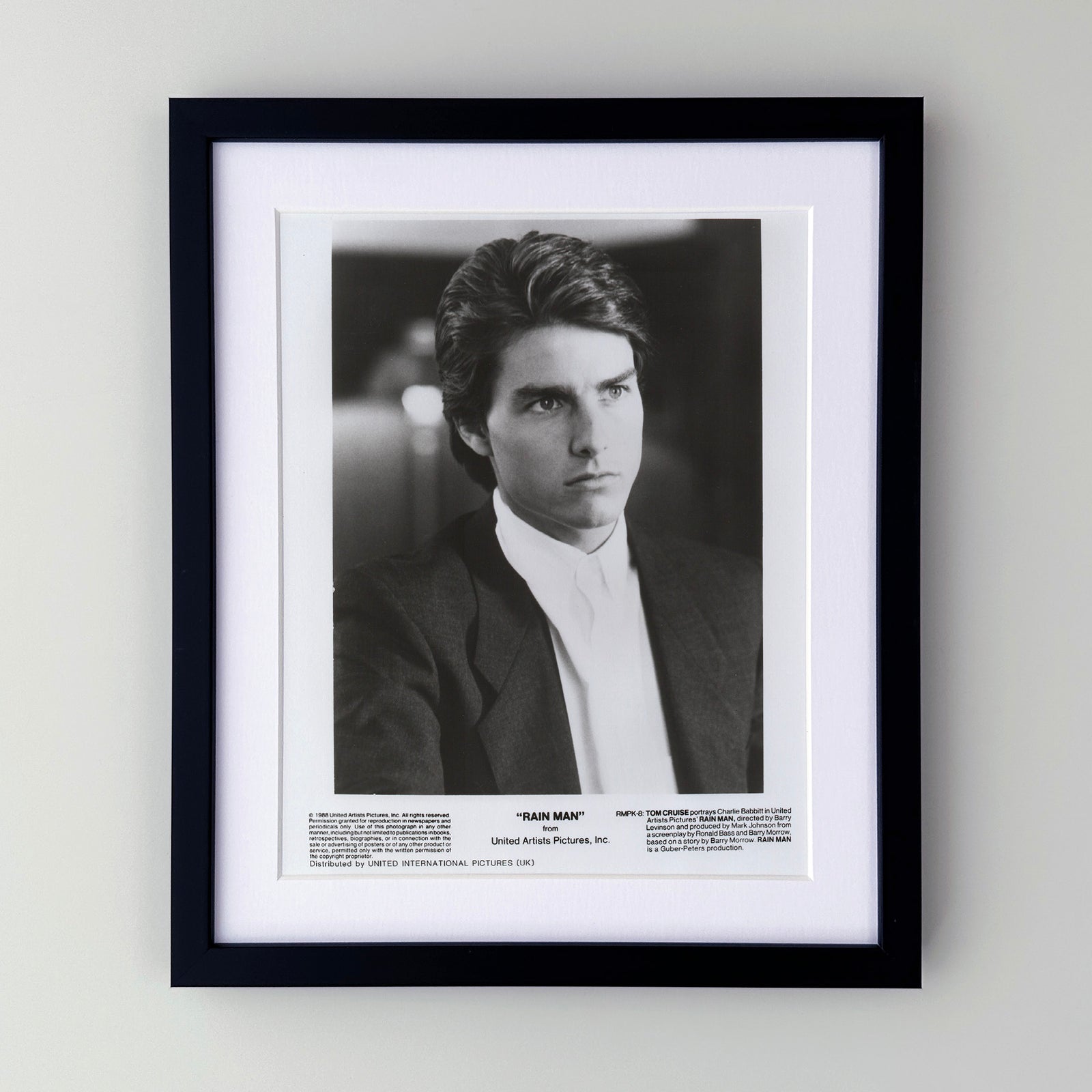 Rain Man 1988 Film Movie Press Publicity Still Framed