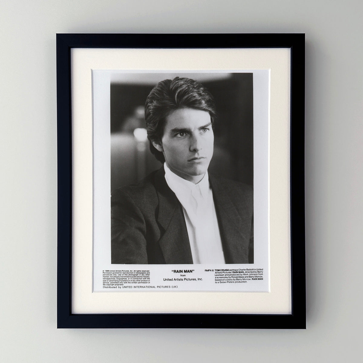Rain Man 1988 Film Movie Press Publicity Still Framed