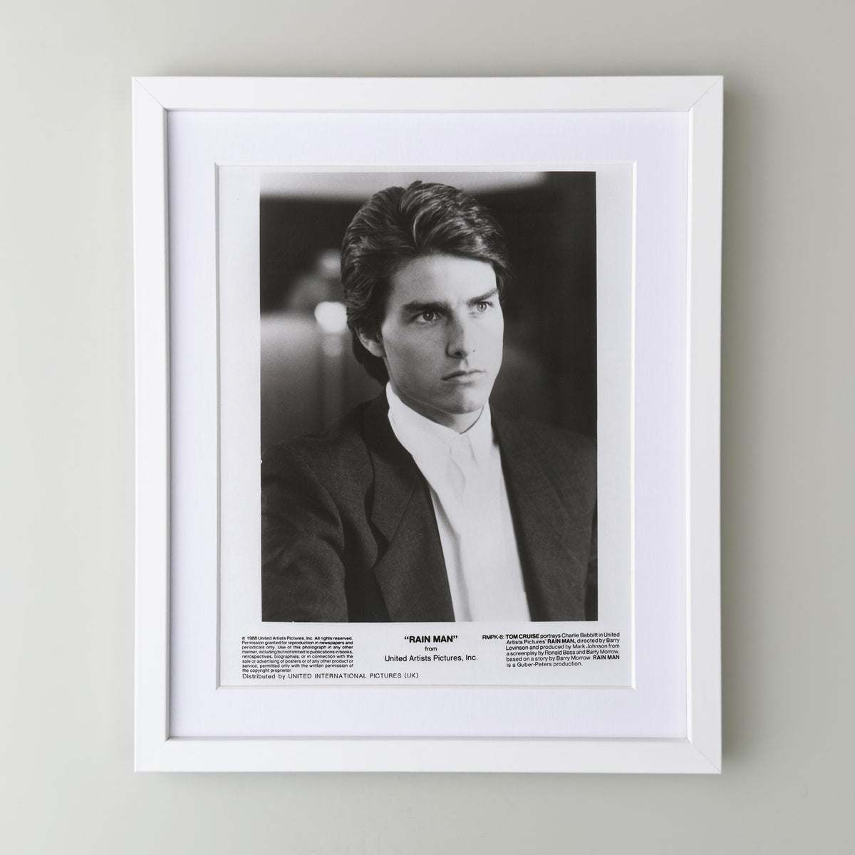 Rain Man 1988 Film Movie Press Publicity Still Framed