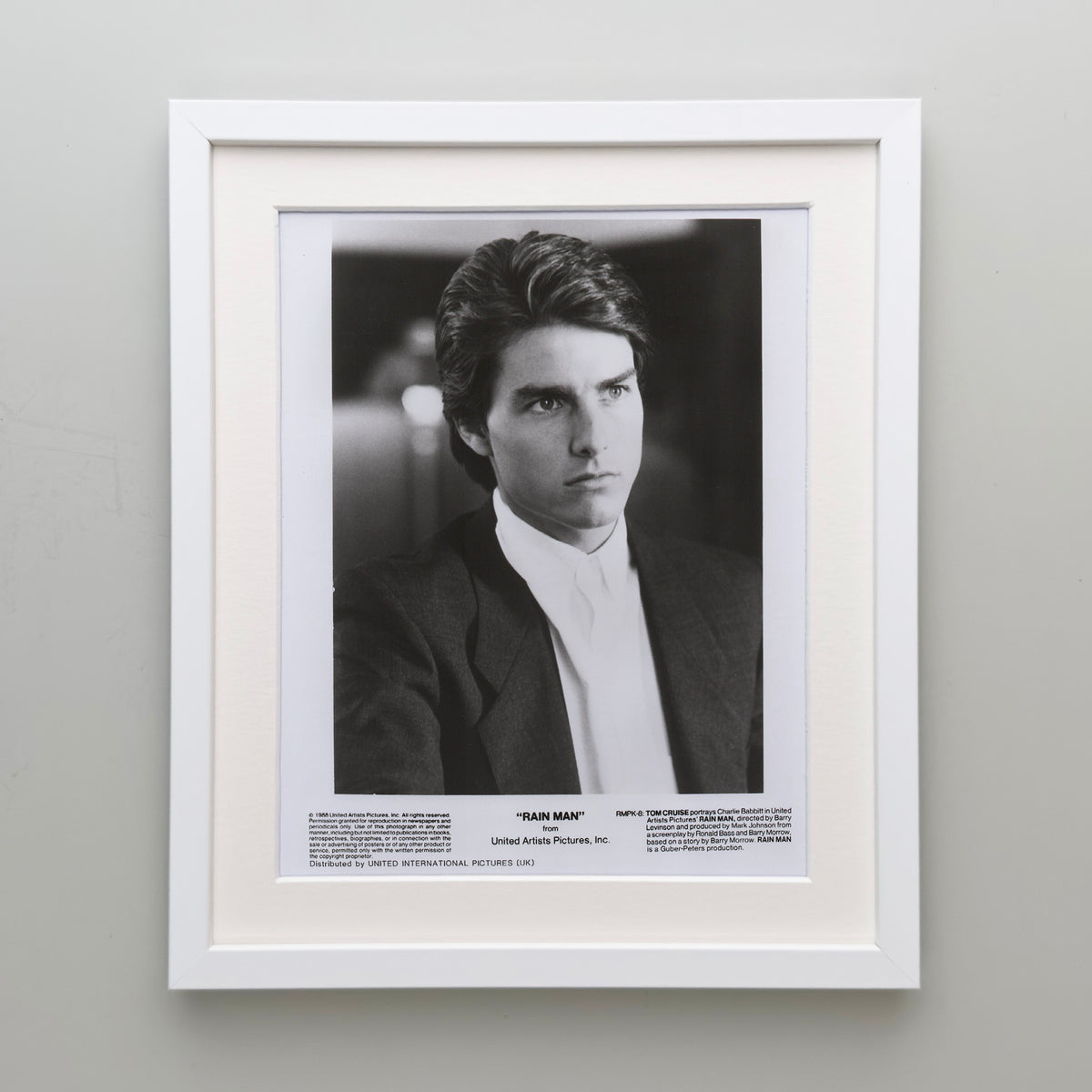 Rain Man 1988 Film Movie Press Publicity Still Framed