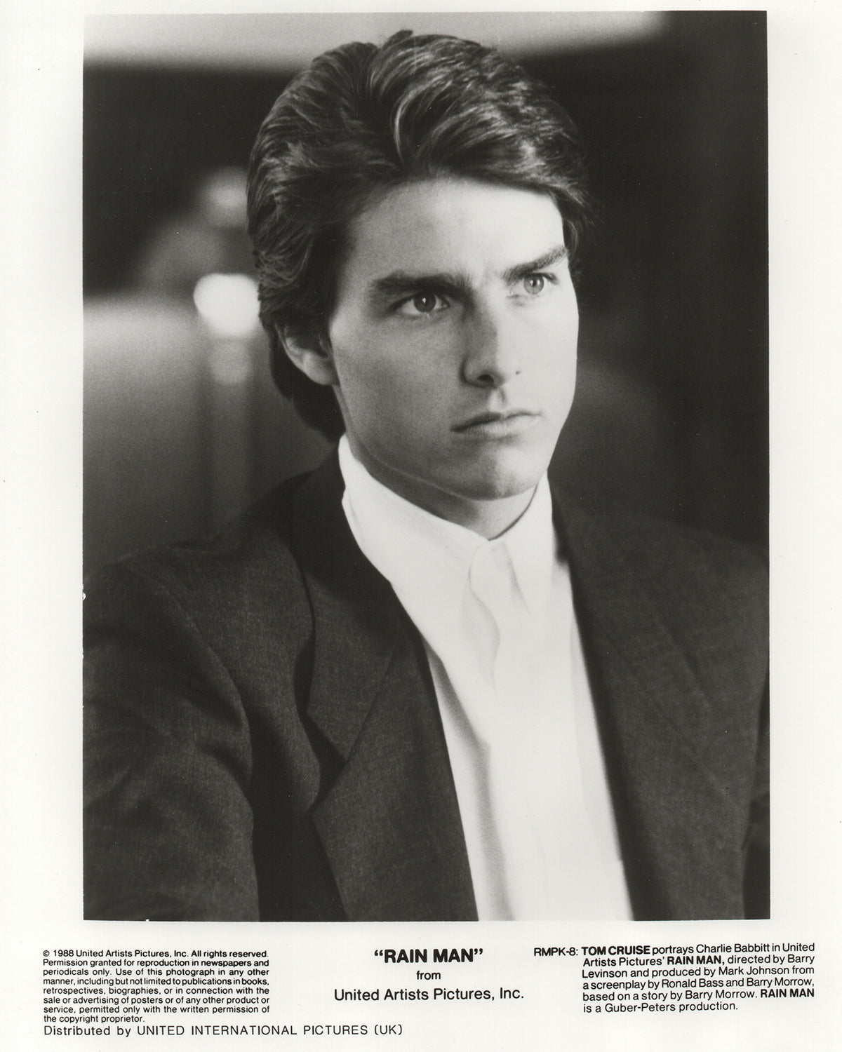 Rain Man 1988 Film Movie Press Publicity Still Framed