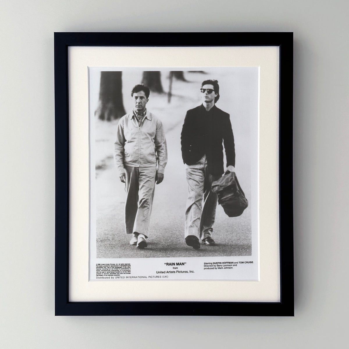 Rain Man 1988 Film Movie Press Publicity Still Framed