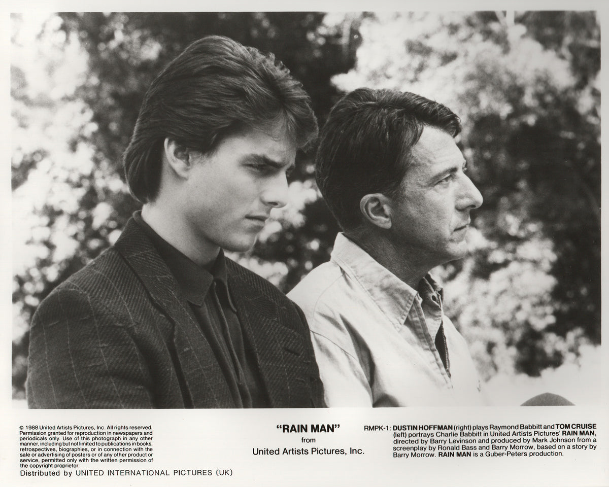 Rain Man 1988 Film Movie Press Publicity Still Framed