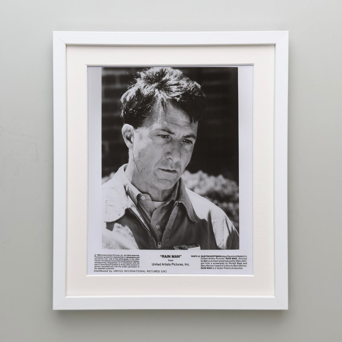 Rain Man 1988 Film Movie Press Publicity Still Framed