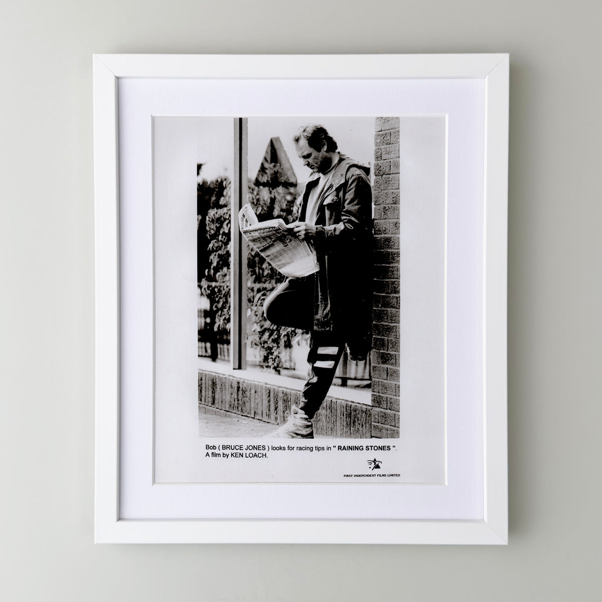 Raining Stones 1993 Film Movie Press Publicity Still Framed
