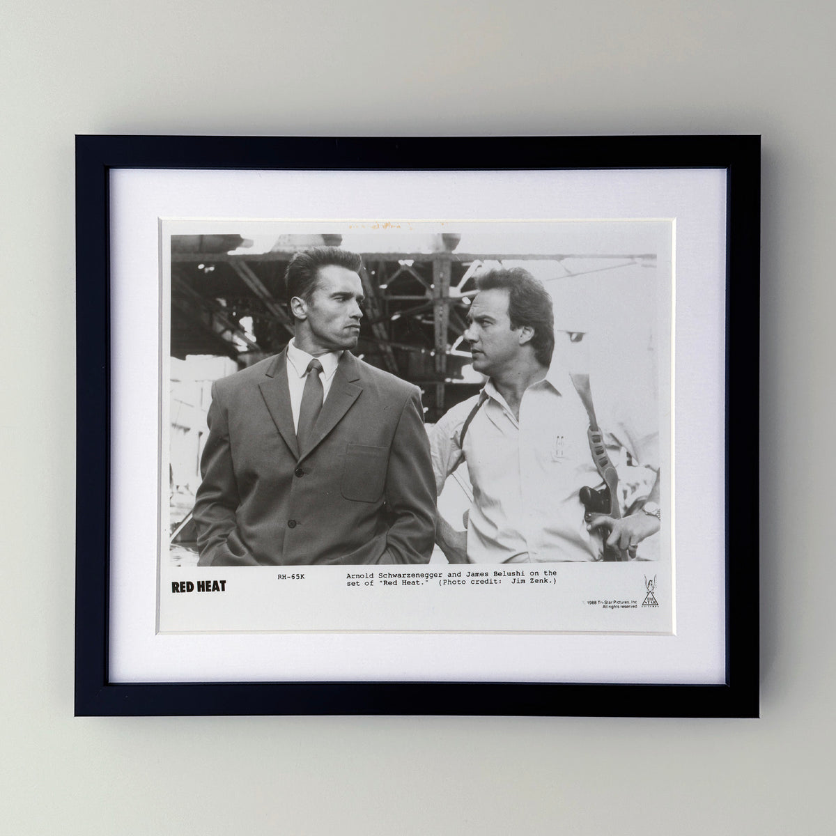 Red Heat (1988) Film Movie Press Publicity Still Framed