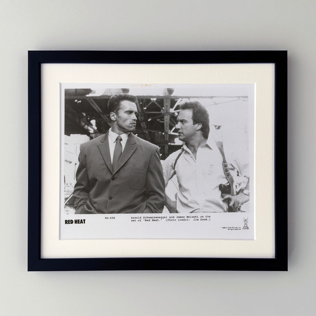 Red Heat (1988) Film Movie Press Publicity Still Framed