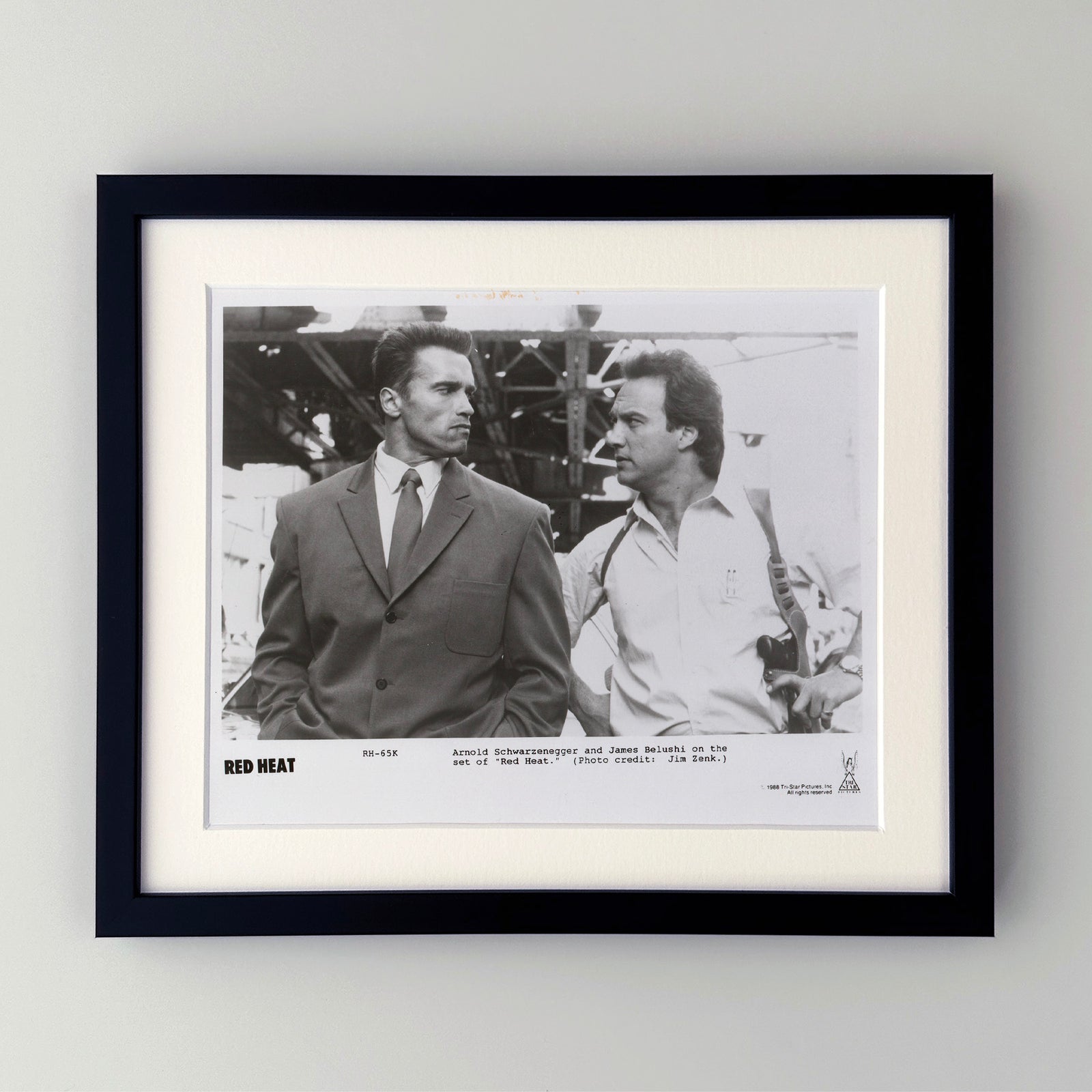 Red Heat (1988) Film Movie Press Publicity Still Framed