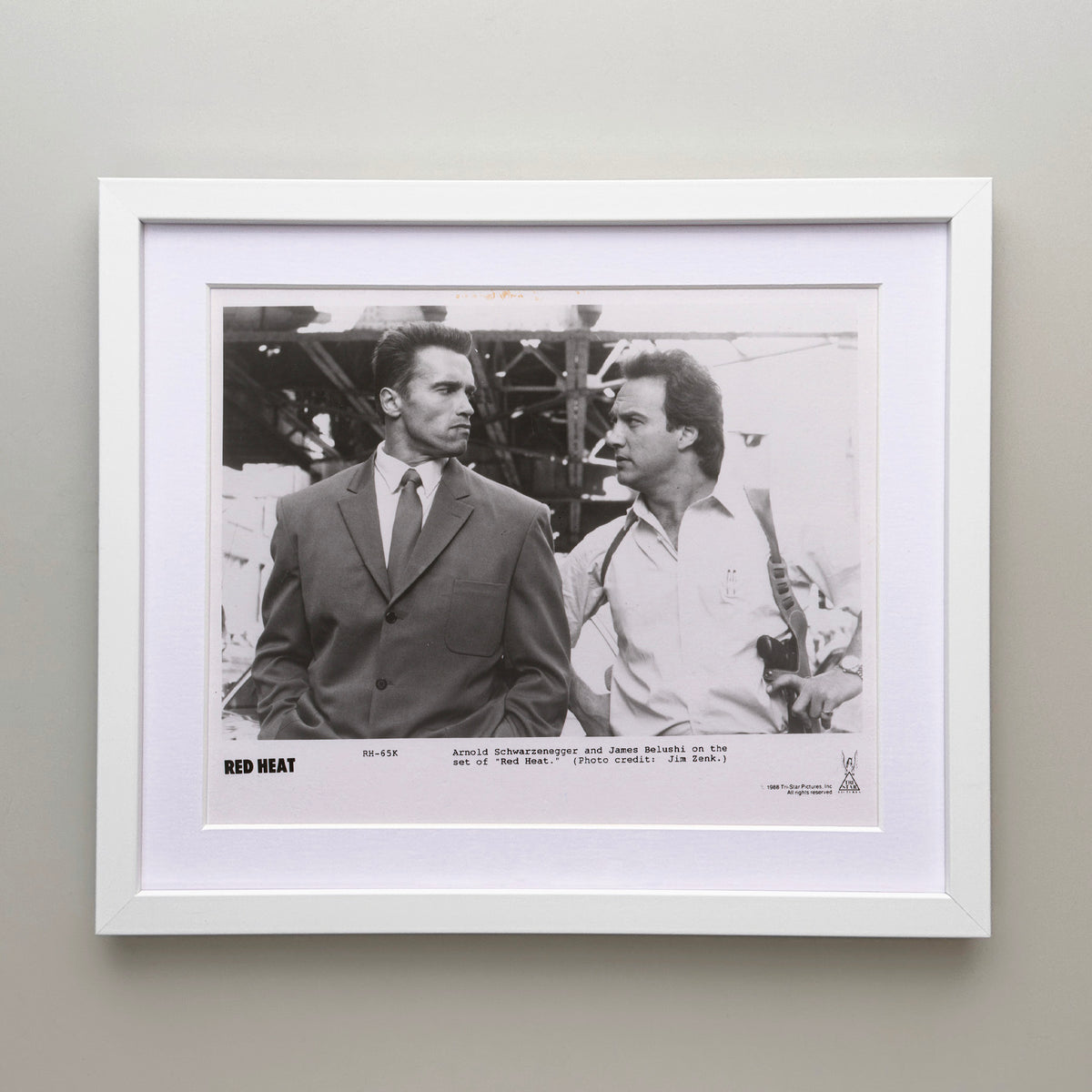 Red Heat (1988) Film Movie Press Publicity Still Framed