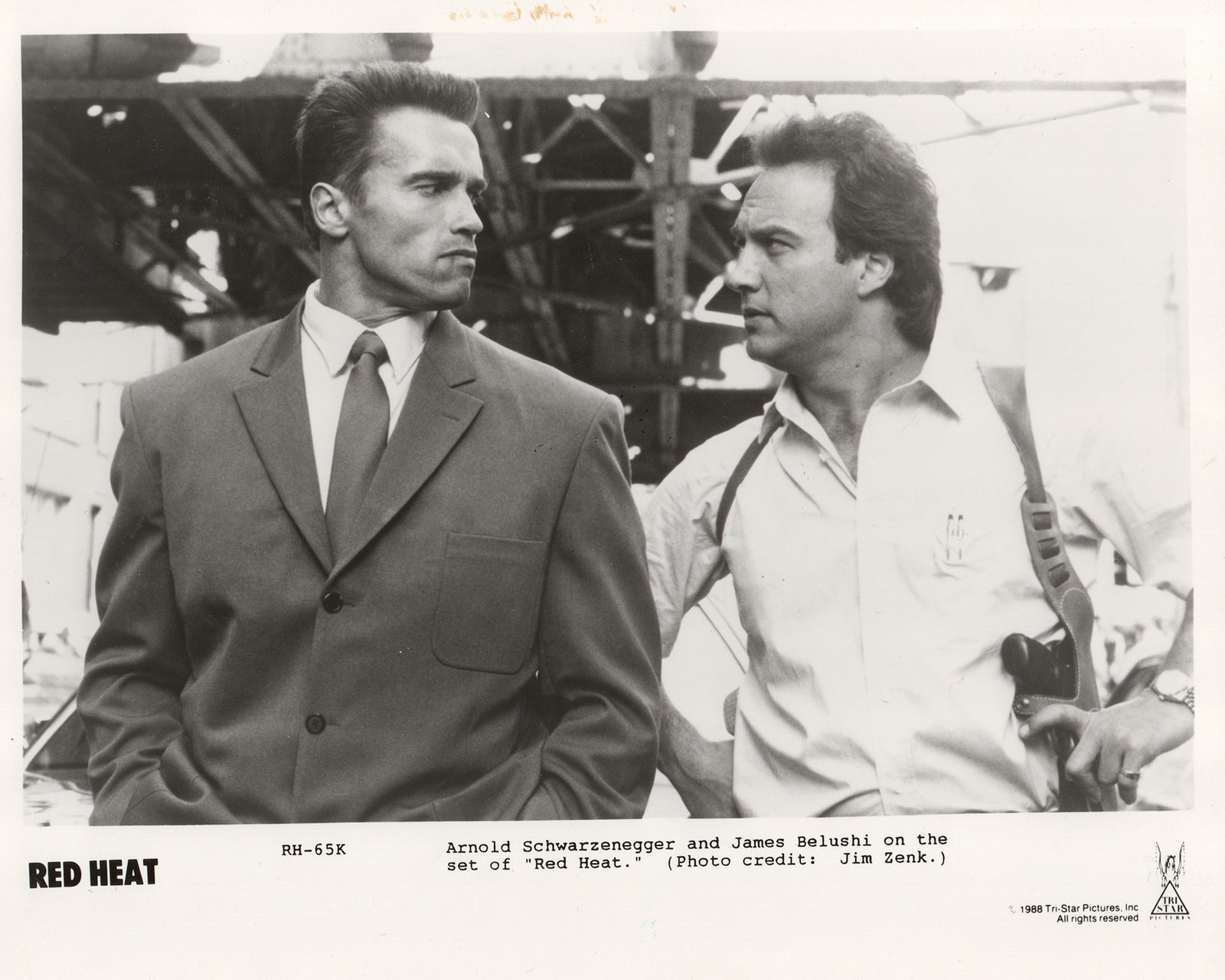Red Heat (1988) Film Movie Press Publicity Still Framed
