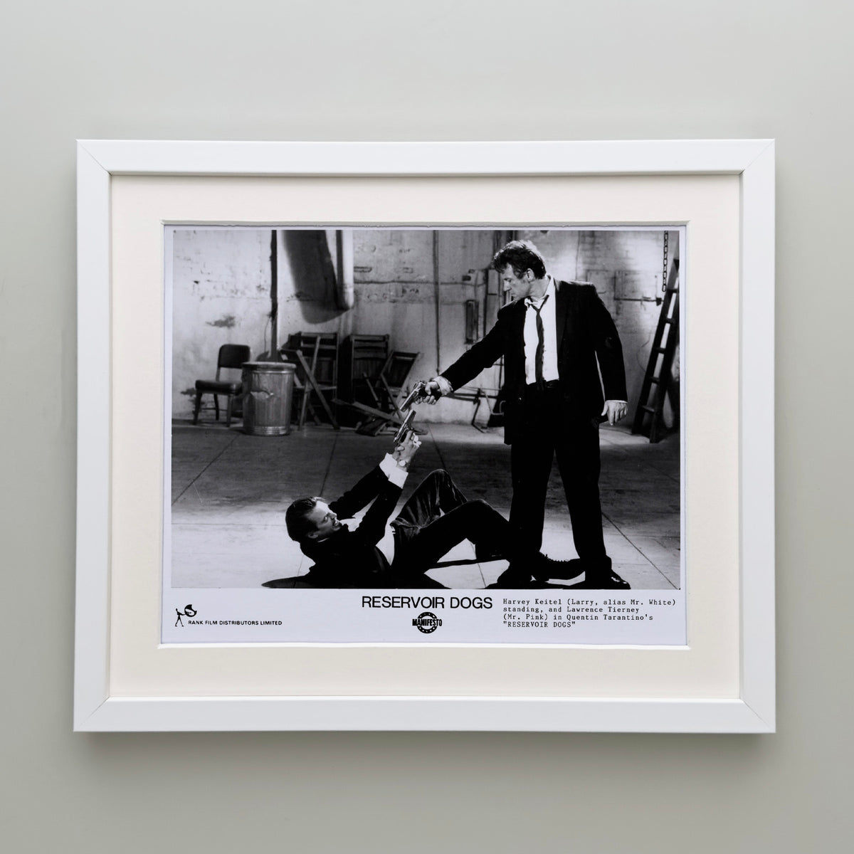 Reservoir Dogs 1992 Publicity Film Movie Press Still Framed
