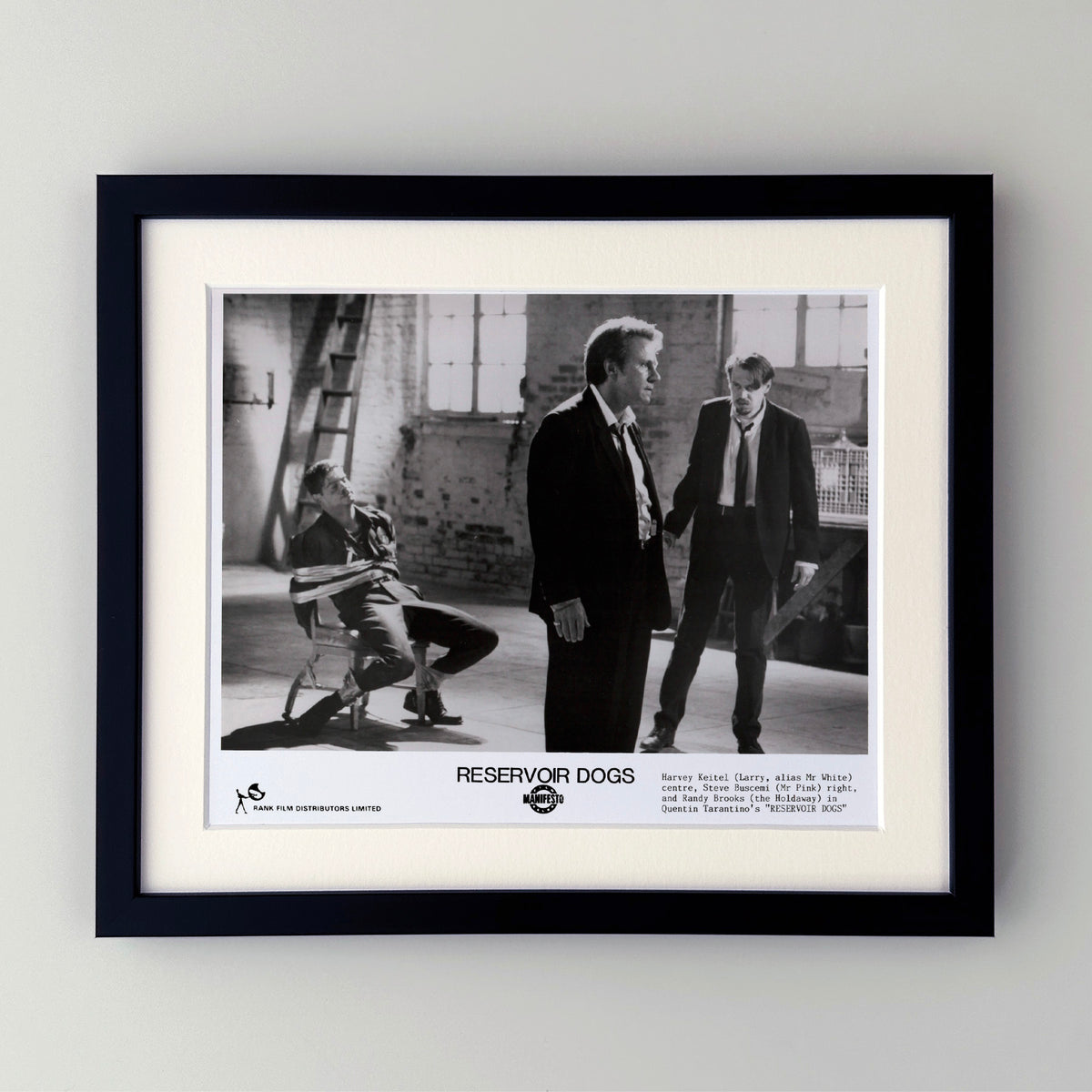 Reservoir Dogs 1992 Publicity Film Movie Press Still Framed
