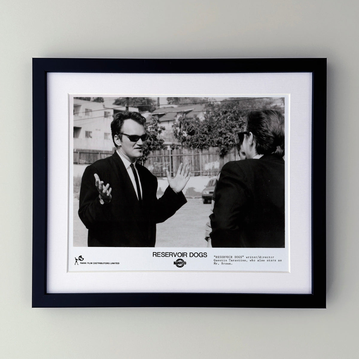 Reservoir Dogs 1992 Publicity Film Movie Press Still Framed