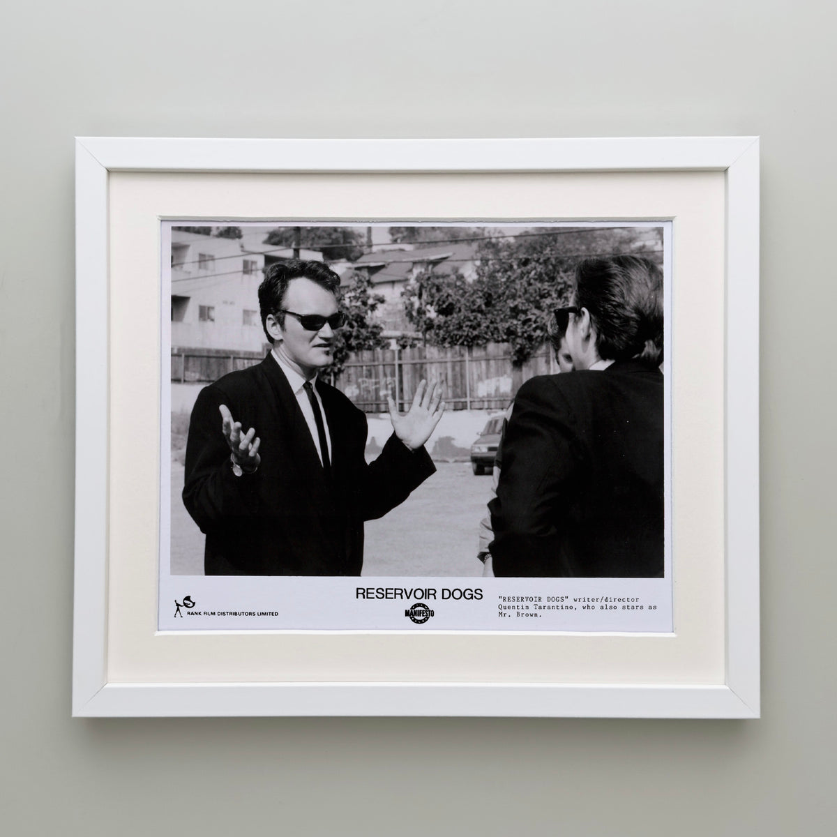 Reservoir Dogs 1992 Publicity Film Movie Press Still Framed