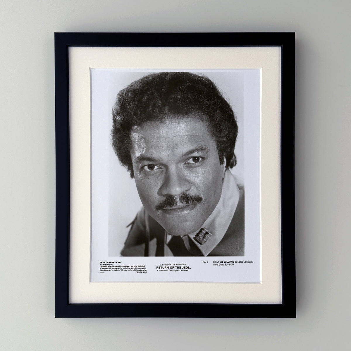 Return of the Jedi (1983) Star Wars Publicity Press Film Movie Still Photo - Framed