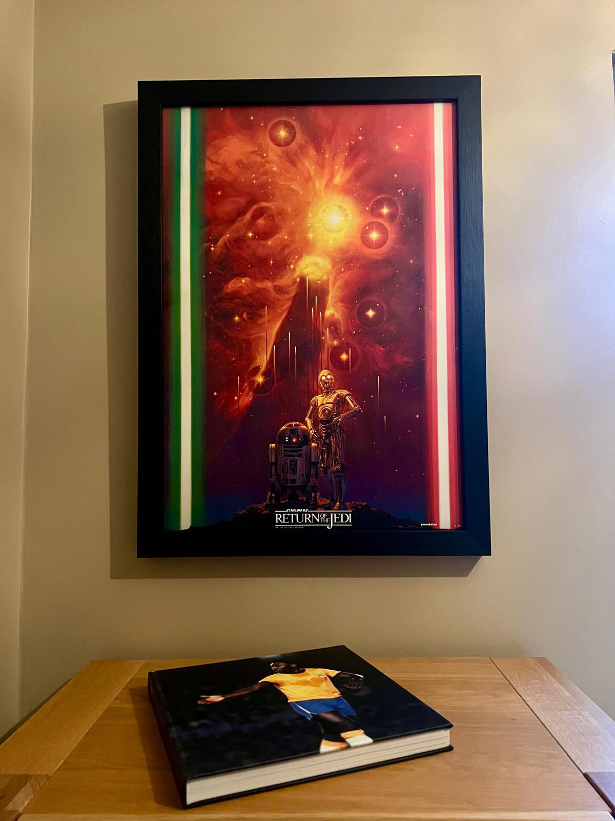 Return of the Jedi 1983 Japanese Yamakatsu Commercial Poster, Noriyoshi Ohrai