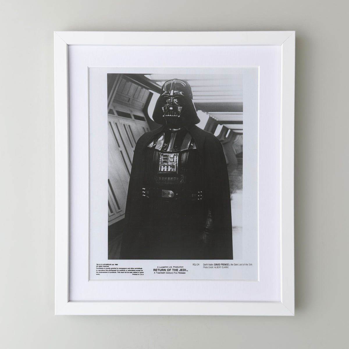 Return of the Jedi (1983) Film Movie Press Publicity Still Framed