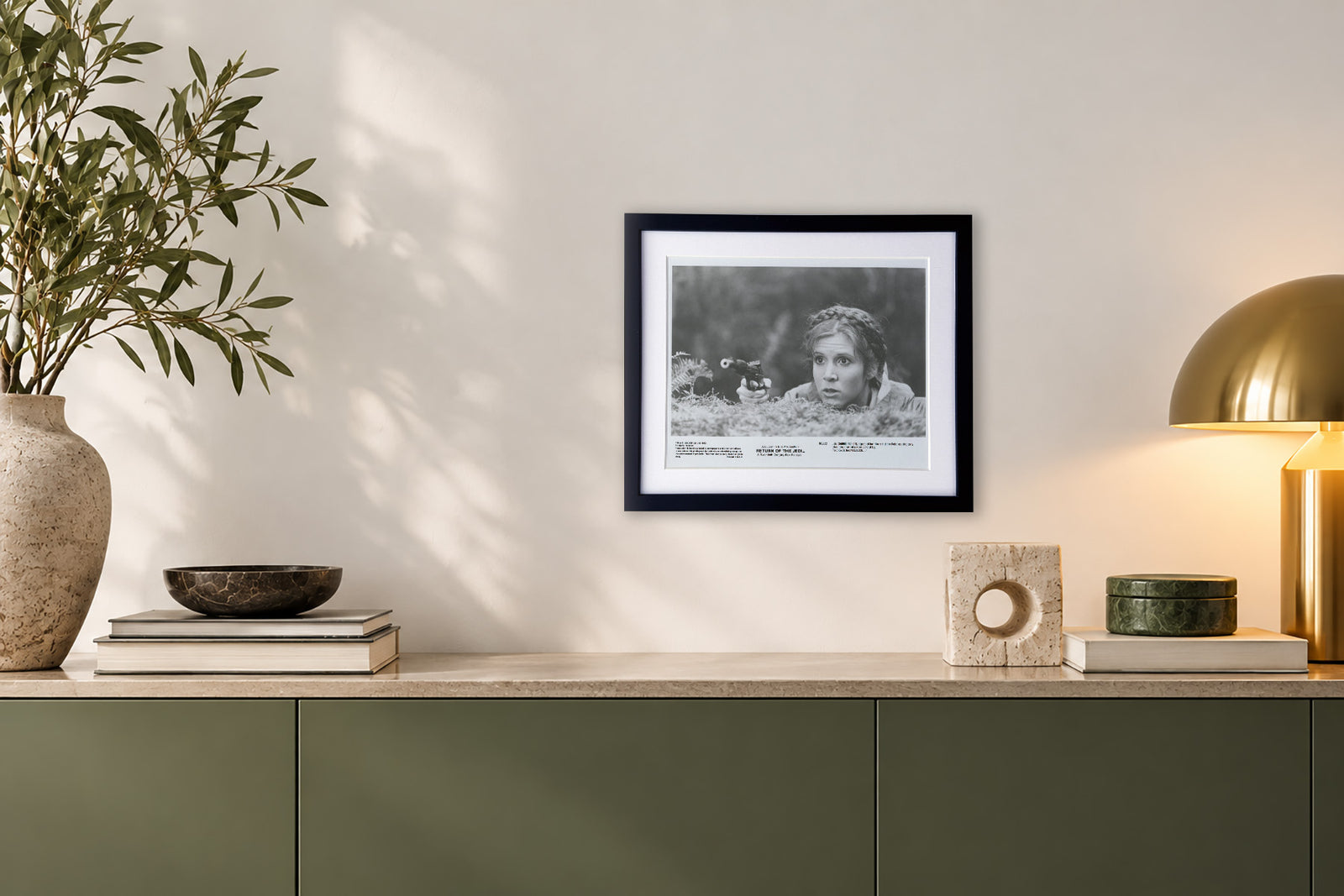 Return of the Jedi (1983) Film Movie Press Publicity Still Framed
