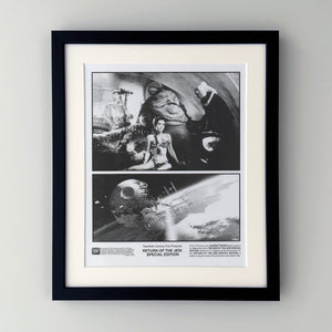 Return of the Jedi 1983 Film Movie Press Publicity Still Framed