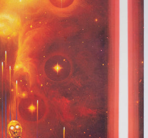 Return of the Jedi 1983 Yamakatsu Style B Commercial Poster, Noriyoshi Ohrai - detail