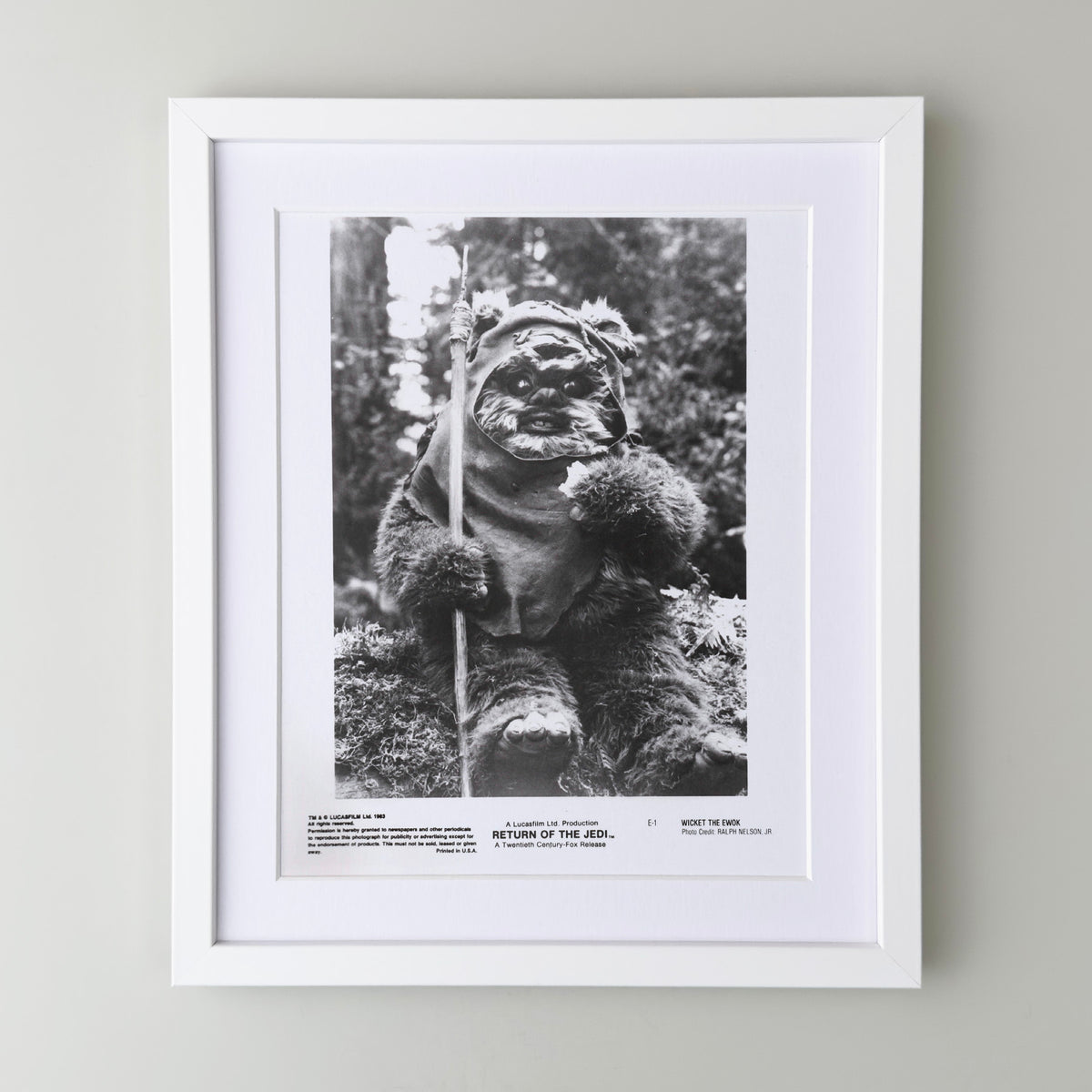 Return of the jedi 1983 Publicity Film Movie Press Still Framed