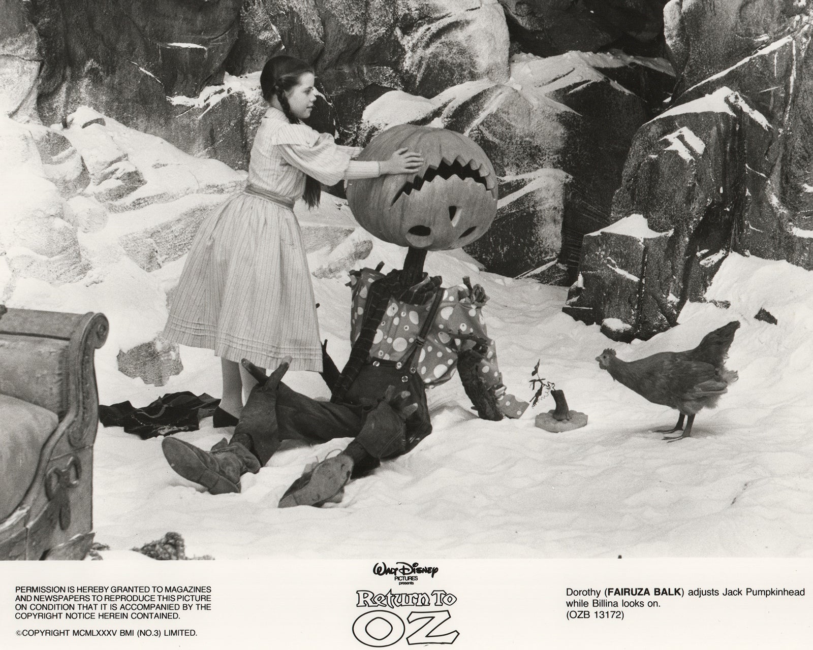 Return to Oz 1985 Film Movie Press Publicity Still Framed