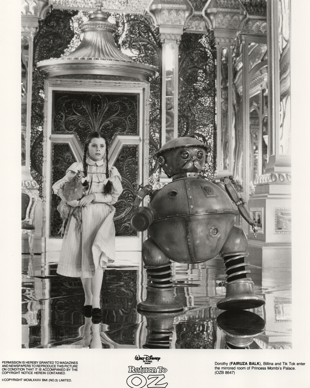 Return to Oz 1985 Film Movie Press Publicity Still Framed