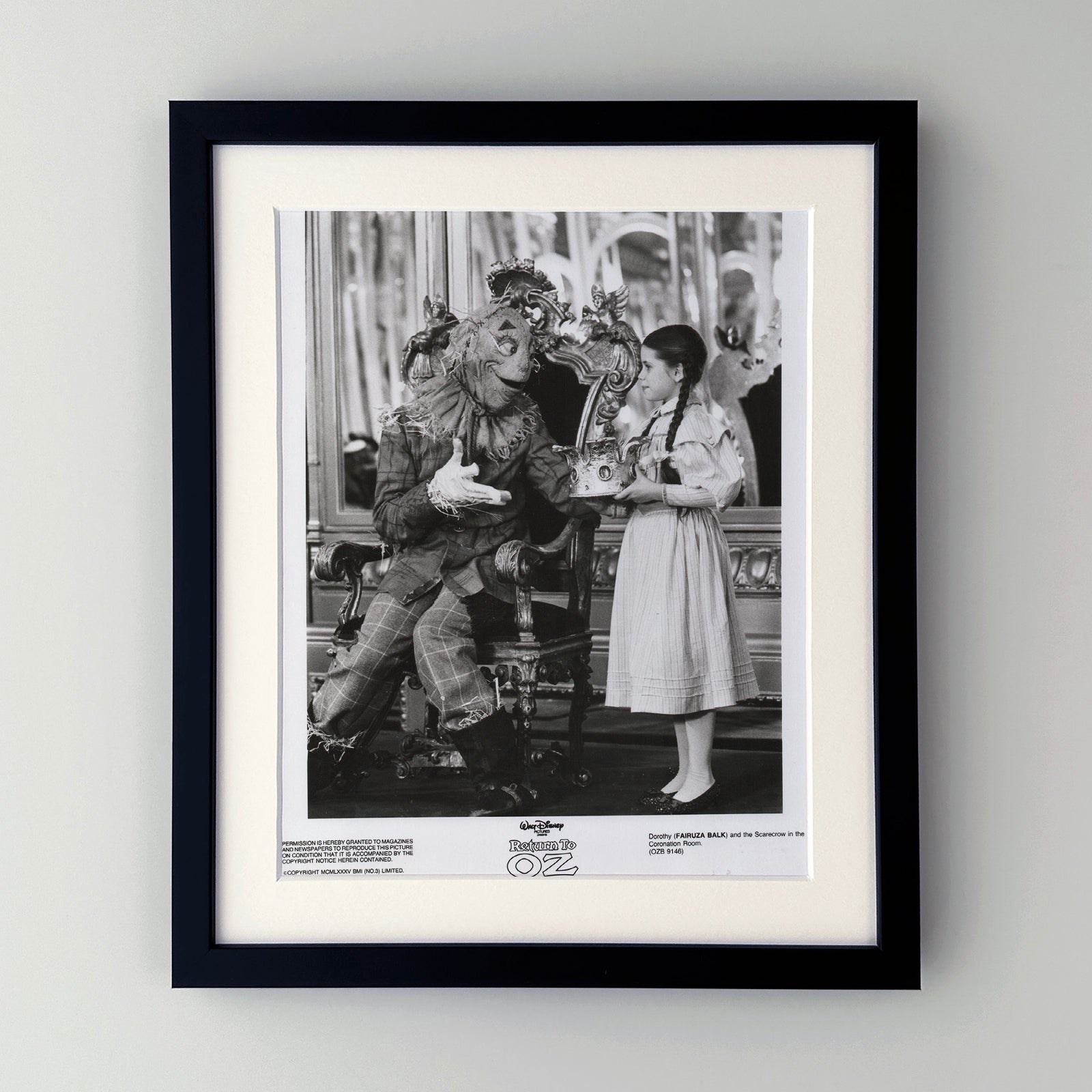 Return to Oz 1985 Film Movie Press Publicity Still Framed