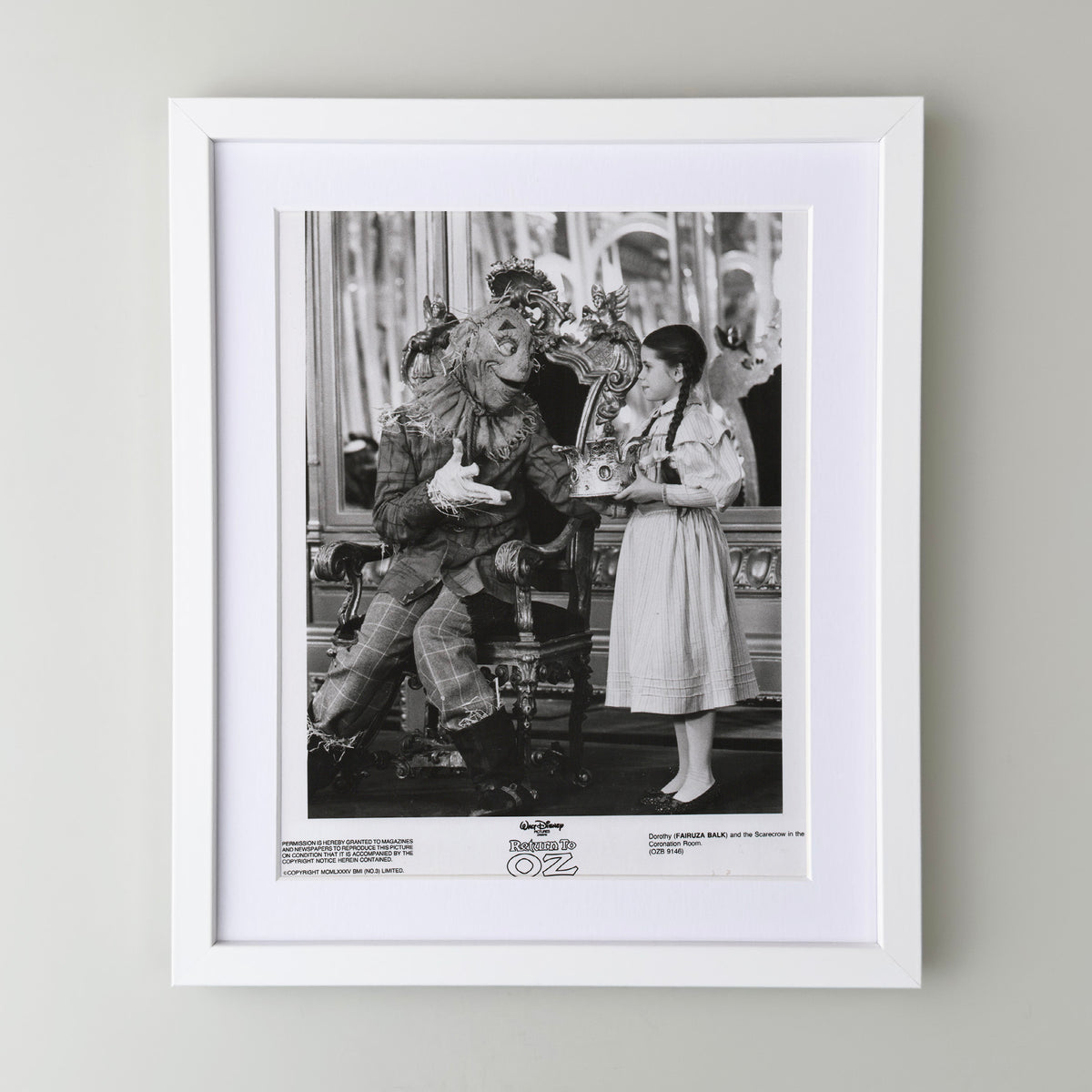 Return to Oz 1985 Film Movie Press Publicity Still Framed