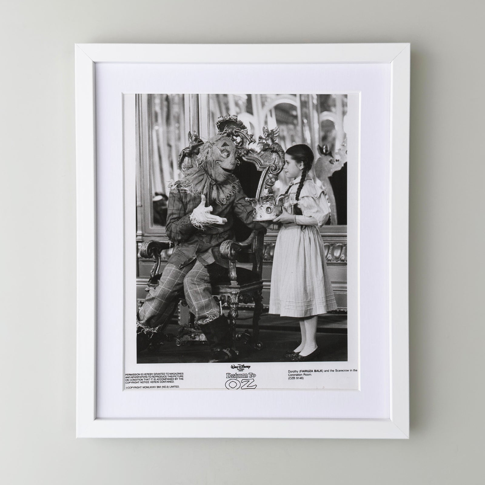 Return to Oz 1985 Film Movie Press Publicity Still Framed
