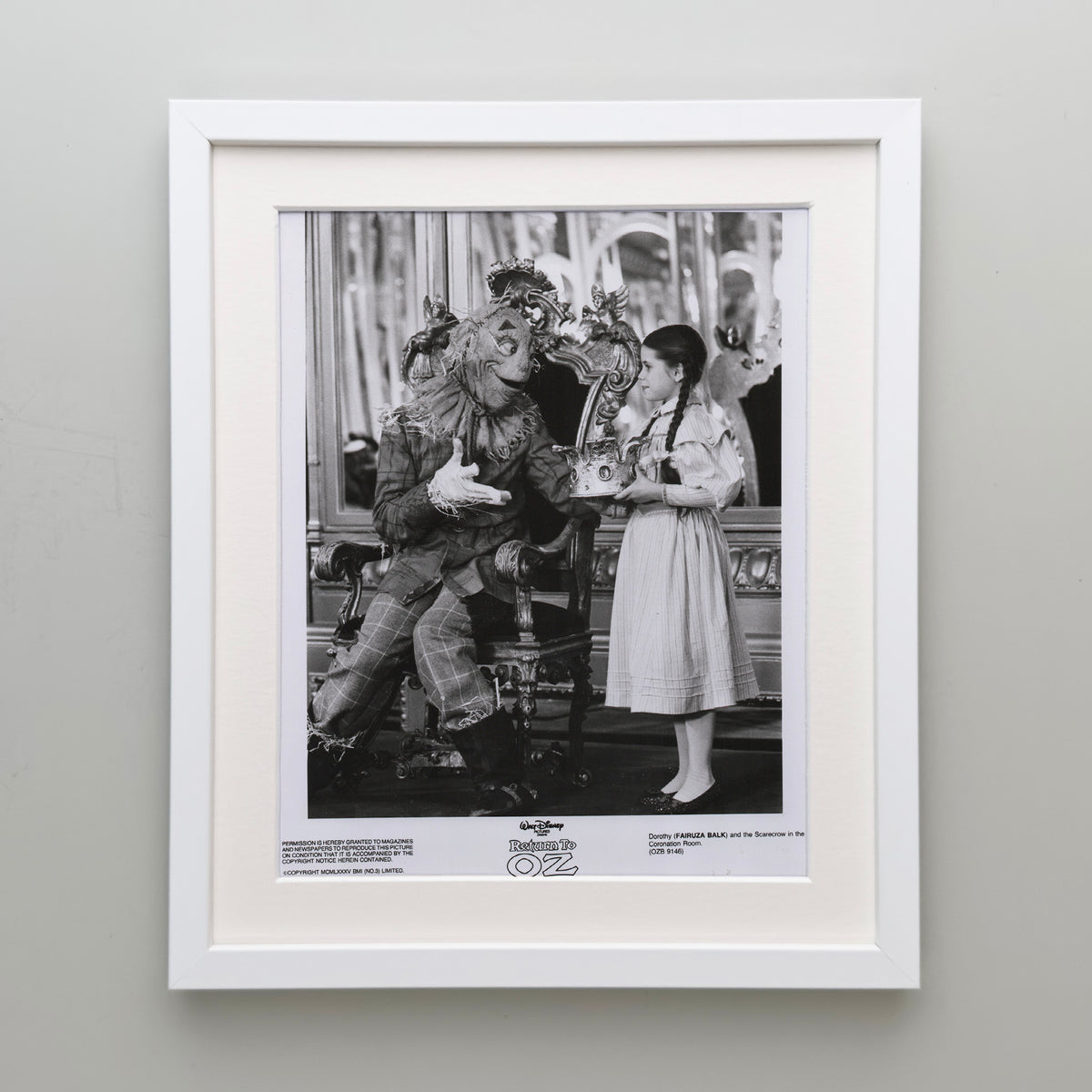 Return to Oz 1985 Film Movie Press Publicity Still Framed