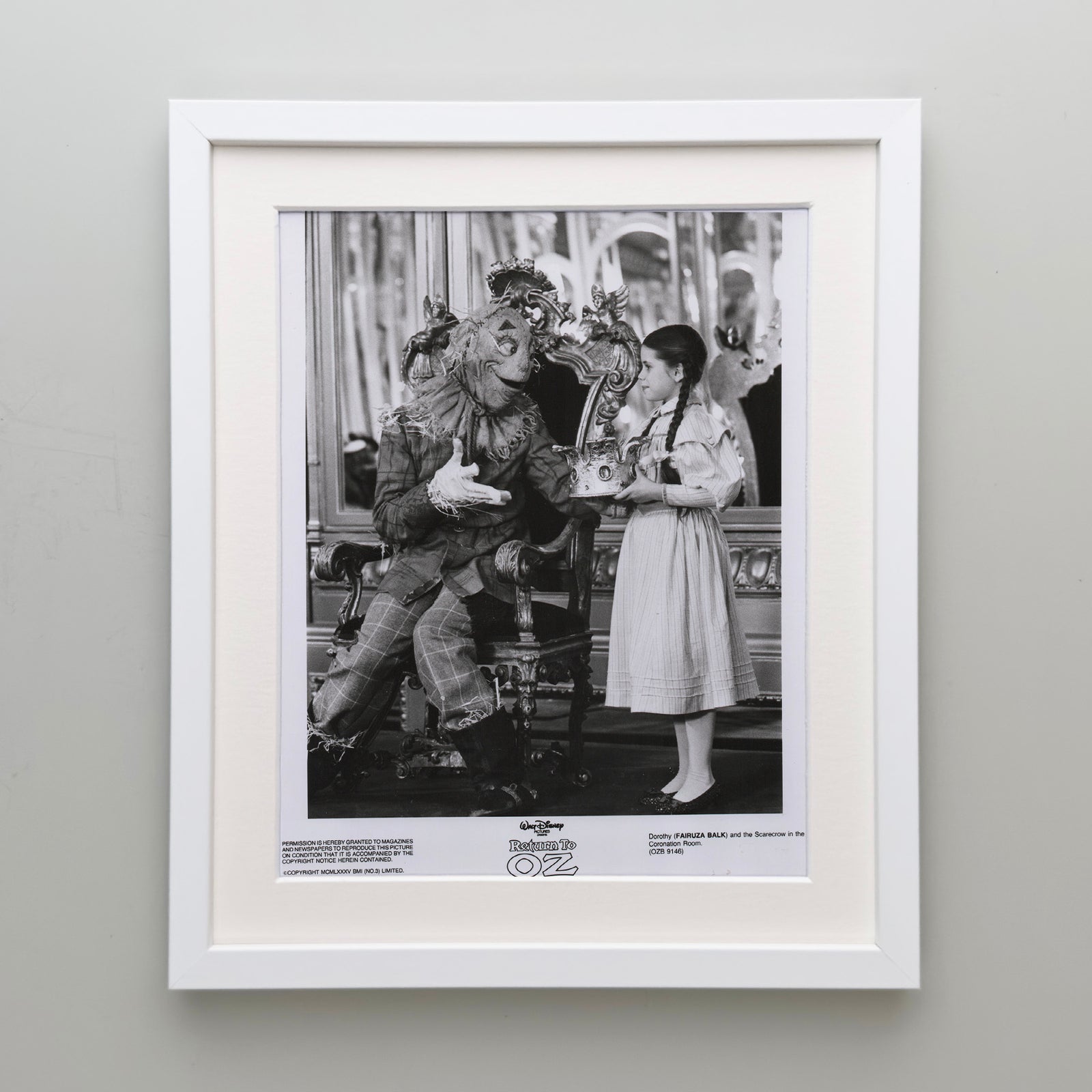 Return to Oz 1985 Film Movie Press Publicity Still Framed