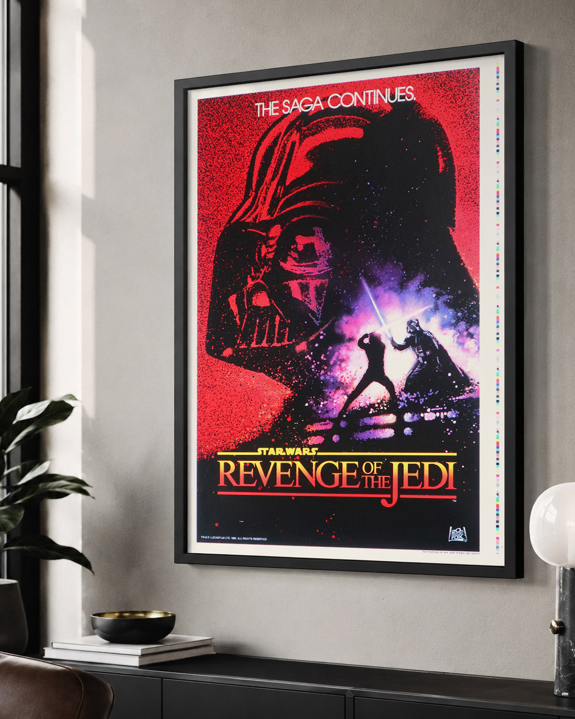 Revenge of the Jedi 1983 US Advance Undated Printers Proof Drew Struzan